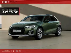 Verde distretto metallizzato Nuova 2025 Audi A3 Advanced Plus Tre volumi | 39.500 € (Super prezzo)
