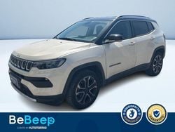 Bianco pastello Usata 2021 Jeep Compass Limited SUV | 18.900 € (Ottimo prezzo)