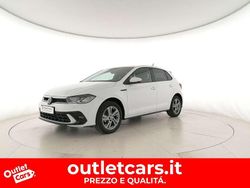 Pure white Usata 2023 VW Polo R-line Tre volumi | 17.500 € (Buon prezzo)