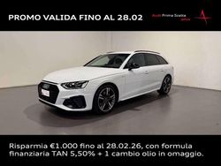 Bianco ghiaccio metallizzato Usata 2024 Audi A4 S-Line Station wagon | 37.900 € (Cara)