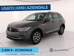 Dolphin grey metallizzato Usata 2021 VW Tiguan Life SUV | 26.900 € (Buon prezzo)