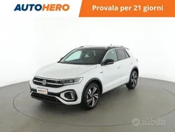 Bianco Usata 2024 VW T-Roc R-line SUV | 28.699 € (Buon prezzo)