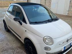Bianco Usata 2009 Fiat 500 Cabrio | 6000 € (Buon prezzo)