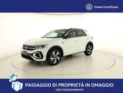 Pure white nero Usata 2022 VW T-Roc R-line SUV | 24.900 € (Buon prezzo)