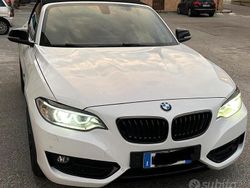 Bianco Usata 2015 BMW 220 Sport Line Cabrio | 18.500 € (Cara)