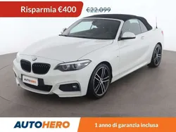 Bianco Usata 2020 BMW 218 M Sport Cabrio | 21.699 € (Super prezzo)