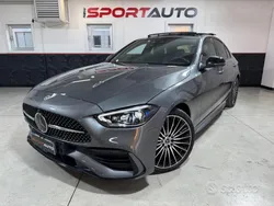 Grigio metallizzato Usata 2024 Mercedes C300e AMG Line Premium Plus Tre volumi | 53.750 € (Buon prezzo)