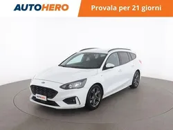 Bianco Usata 2018 Ford Focus ST-Line Station wagon | 10.799 € (Buon prezzo)