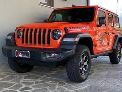 Arancione Usata 2020 Jeep Wrangler Unlimited Rubicon SUV | 48.900 € (Cara)