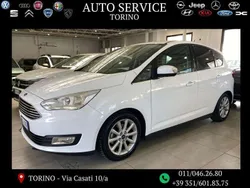 Bianco Usata 2017 Ford C-MAX Titanium Monovolume | 8490 € (Buon prezzo)