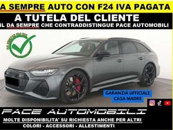 Nero Usata 2024 Audi RS6 Performance Station wagon | 127.000 € (Ottimo prezzo)