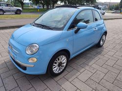 Blu/azzurro Usata 2014 Fiat 500C Lounge Cabrio | 7900 € (Buon prezzo)