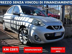 Grigio Usata 2015 Nissan Micra Visia Tre volumi | 5990 € (Buon prezzo)