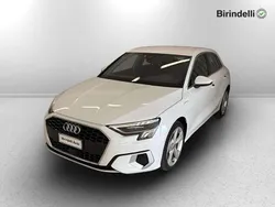 Bianco pastello Usata 2021 Audi A3 Sportback e-tron Advanced Tre volumi | 27.500 € (Buon prezzo)