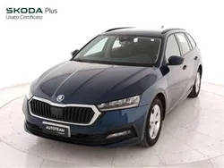 Blu Usata 2022 Skoda Octavia G-TEC Executive Station wagon | 18.200 € (Buon prezzo)