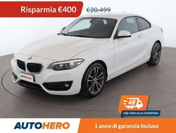 Bianco Usata 2019 BMW 218 Sport Line Coupé | 20.099 € (Super prezzo)