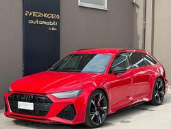 Rosso Usata 2022 Audi RS6 Ambiente Station wagon | 84.999 € (Cara)