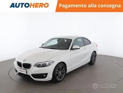 Bianco Usata 2019 BMW 218 Sport Line Coupé | 20.099 € (Super prezzo)