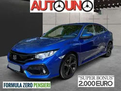 Blu Usata 2018 Honda Civic Elegance Tre volumi | 20.490 € (Molto cara)