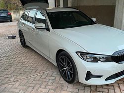 Bianco Usata 2020 BMW 318 Sport Line Station wagon | 22.500 € (Buon prezzo)