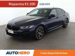 Blu Usata 2021 BMW 520 M Sport Tre volumi | 34.899 €