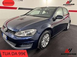 Blu/azzurro Usata 2014 VW Golf Highline Tre volumi | 7990 € (Buon prezzo)