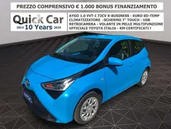 Blu/azzurro Usata 2019 Toyota Aygo Business Edition Due volumi | 8990 € (Ottimo prezzo)
