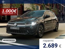 Deep black perlato Nuova 2025 VW Polo R-line Plus Tre volumi | 25.300 € (Buon prezzo)