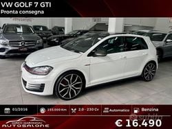 Bianco Usata 2016 VW Golf GTI Tre volumi | 16.490 € (Super prezzo)