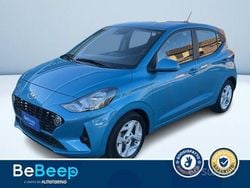 Azzurro metallizzato Usata 2022 Hyundai i10 Due volumi | 14.800 € (Buon prezzo)