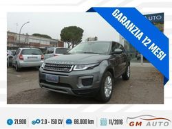 Grigio Usata 2016 Land Rover Range Rover evoque HSE Dynamic SUV | 21.900 € (Molto cara)