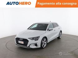 Bianco Usata 2021 Audi A3 Advanced Tre volumi | 22.399 € (Buon prezzo)