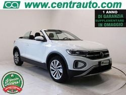 Bianco Usata 2023 VW T-Roc Cabriolet Style Cabrio | 25.500 € (Buon prezzo)
