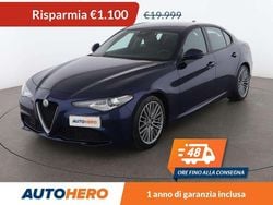 Blu Usata 2017 Alfa Romeo Giulia Super Tre volumi | 18.899 € (Ottimo prezzo)