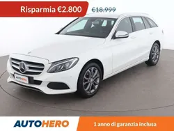 Bianco Usata 2016 Mercedes C220 Station wagon | 17.799 € (Buon prezzo)