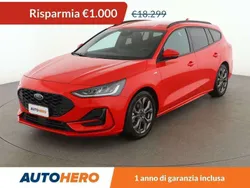 Rosso Usata 2022 Ford Focus ST-Line X Station wagon | 17.299 € (Buon prezzo)