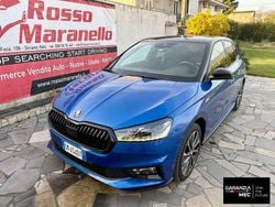 Blu/azzurro Usata 2022 Skoda Fabia Monte Carlo Tre volumi | 13.100 € (Molto cara)