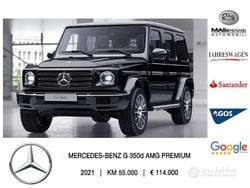 Nero Usata 2021 Mercedes G350 Premium Plus SUV | 114.000 € (Cara)