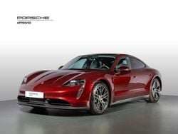 Ciliegia metallizzato Usata 2021 Porsche Taycan Tre volumi | 59.900 € (Cara)