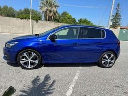 Blu/azzurro Usata 2017 Peugeot 308 GT-line Tre volumi | 15.750 € (Buon prezzo)