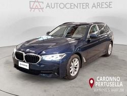 Blu metallizzato Usata 2021 BMW 520 Efficient Dynamics Station wagon | 28.700 € (Buon prezzo)