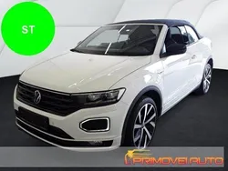 Bianco Usata 2021 VW T-Roc Cabriolet R-line Cabrio | 33.160 € (Molto cara)