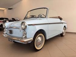Azzurro pastello capote nera Usata 1962 Autobianchi Bianchina Due volumi | 19.900 €