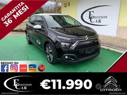 Nero Usata 2022 Citroën C3 PureTech Tre volumi | 11.990 € (Buon prezzo)