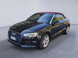 Nero Usata 2017 Audi A3 Cabriolet Cabrio | 17.900 € (Buon prezzo)