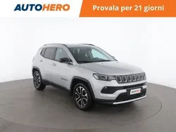 Argento Usata 2021 Jeep Compass Limited SUV | 22.399 € (Buon prezzo)