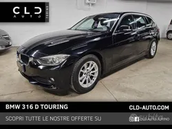 Nero Usata 2013 BMW 316 Station wagon | 7900 € (Molto cara)