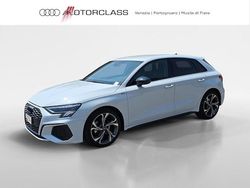 Bianco ghiaccio metallizzato Usata 2023 Audi A3 S-Line Tre volumi | 26.500 € (Buon prezzo)