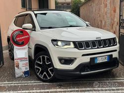 Bianco Usata 2017 Jeep Compass Limited SUV | 15.850 € (Buon prezzo)