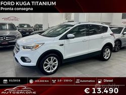 Bianco Usata 2018 Ford Kuga S SUV | 13.490 € (Buon prezzo)